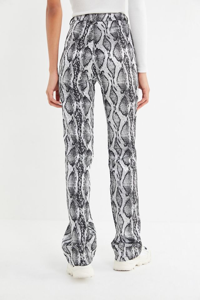 I.AM.GIA Slater Snake Print Zip-Front Pant #1