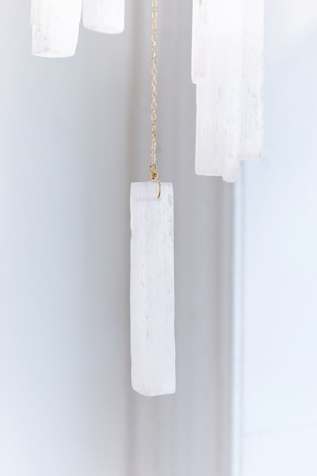 Ariana Ost Selenite Crystal Mobile #2