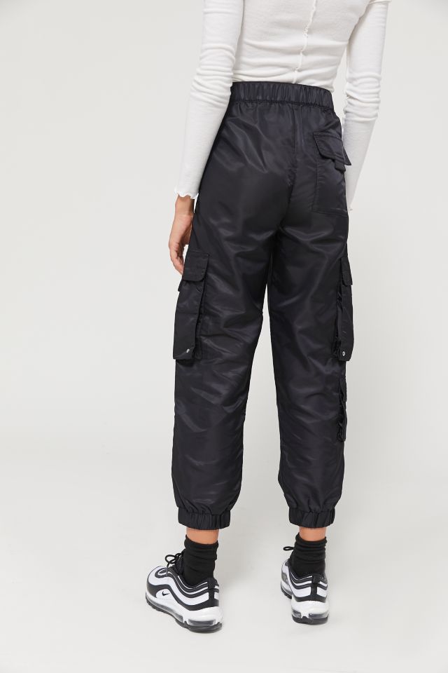 Pantalon Utilitaire UO Katya en Nylon à Boucle #1