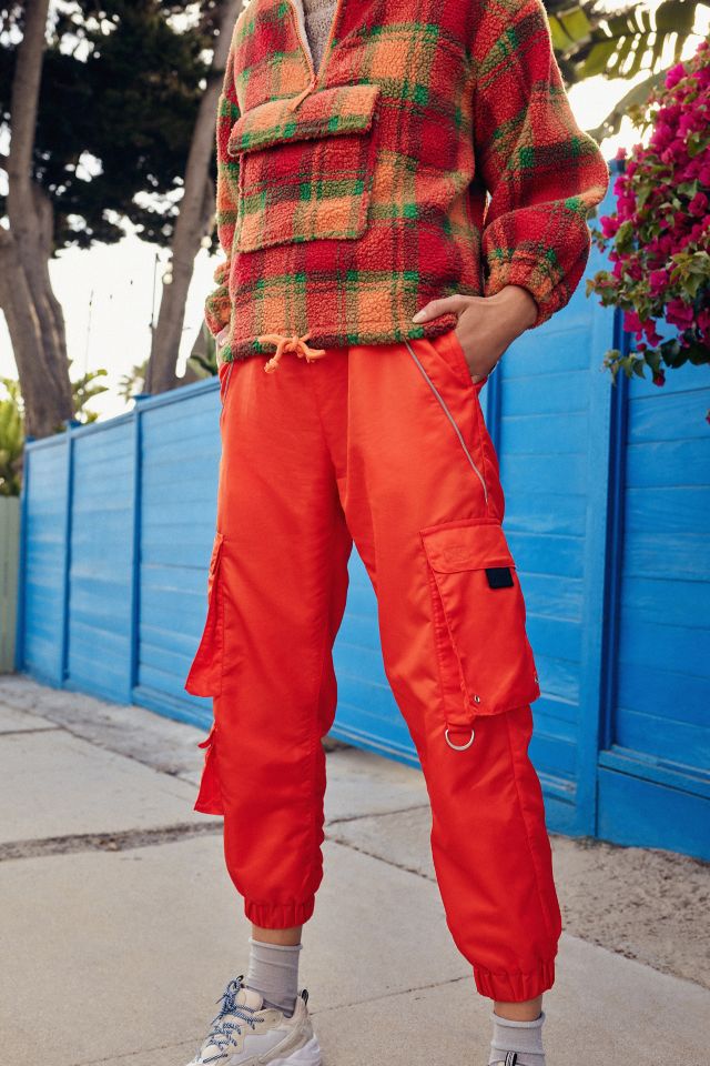 Pantalon Cargo à Boucle en Nylon Katya UO #1