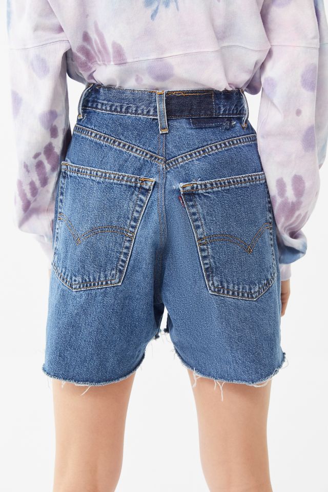 Urban Renewal Recycled Levi’s Longline Denim Short #1