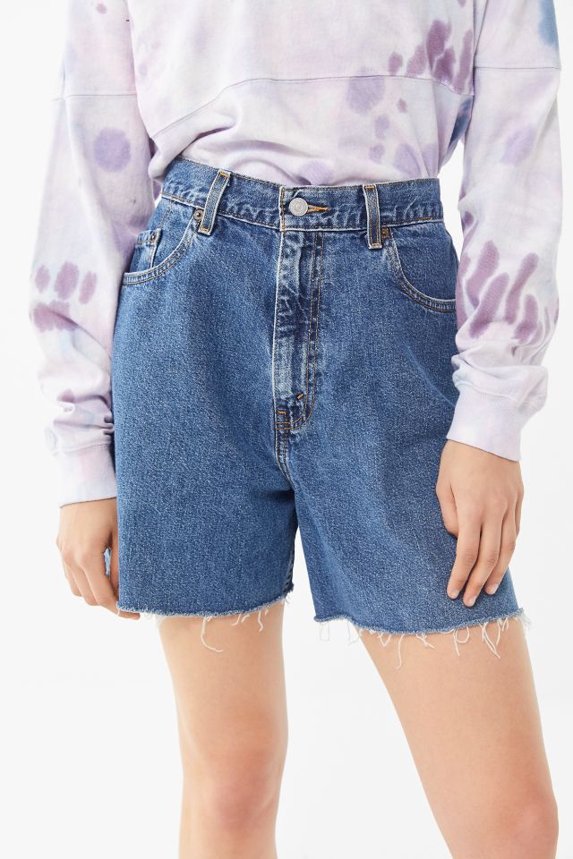 Urban Renewal Recycled Levi’s Longline Denim Short #2