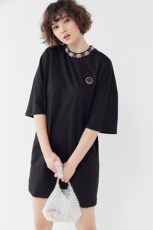 Lazy Oaf Happy Sad Oversized T Shirt Dress