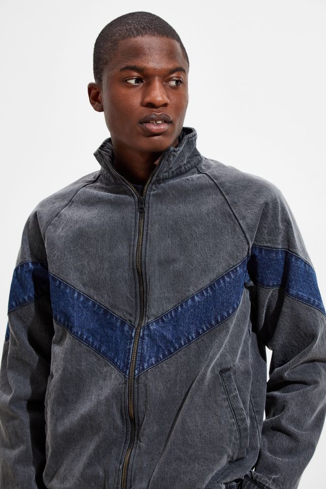 BDG Meadowland Denim Track Jacket | Urban Outfitters