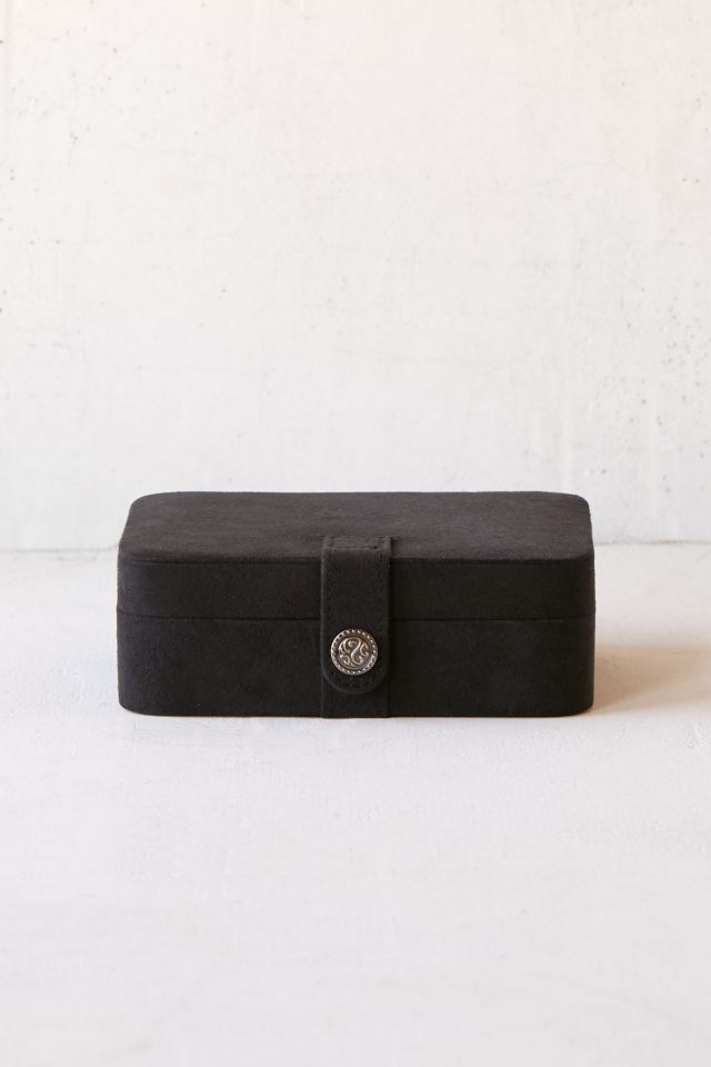 Mele and Co Giana Flocked Travel Jewelry Box #1