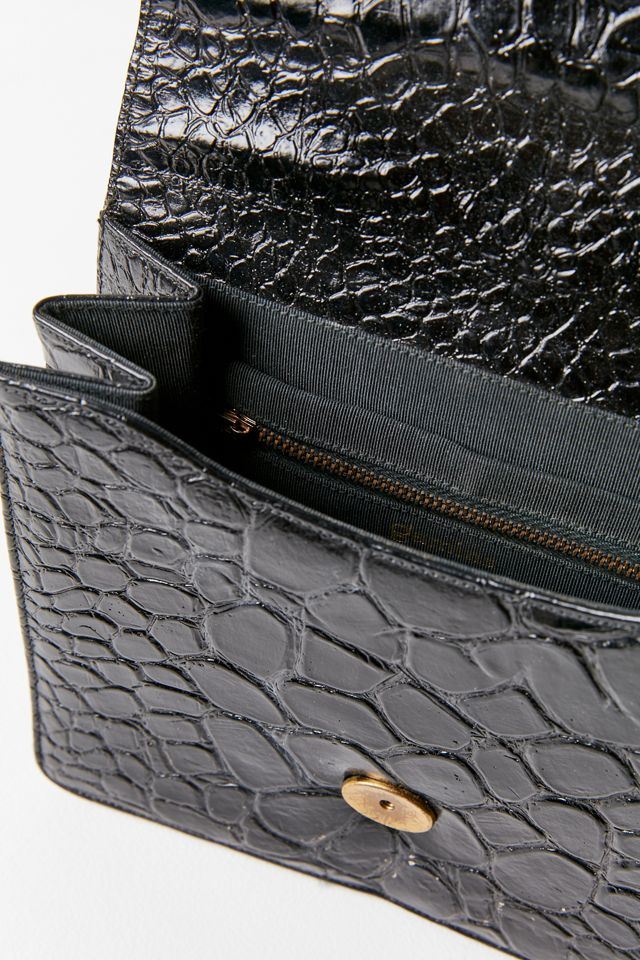 Mini sac vintage en fausse peau de crocodile #2