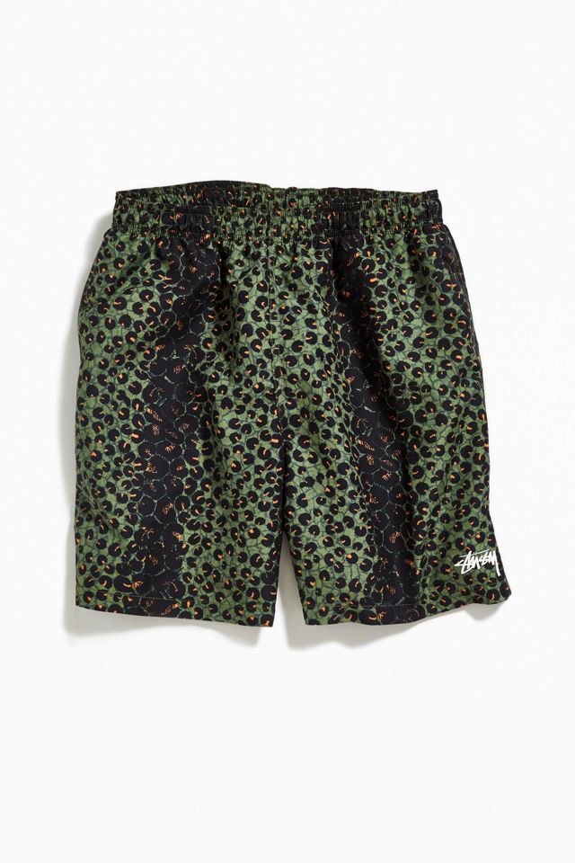 Stussy Leopard Swim Short | Urban Outfitters Canada