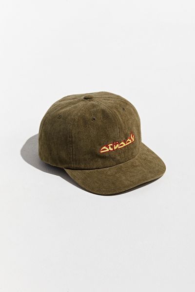 Stussy No Wale Corduroy Baseball Hat Urban Outfitters 4286