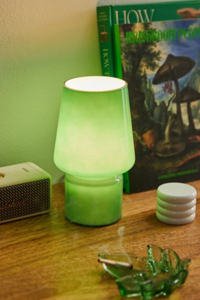 Urban Outfitters Little Glass Table Lamp