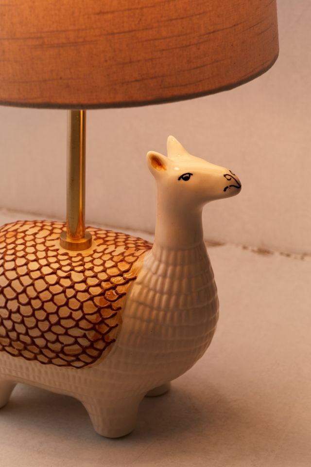 Llama lamp world market sales