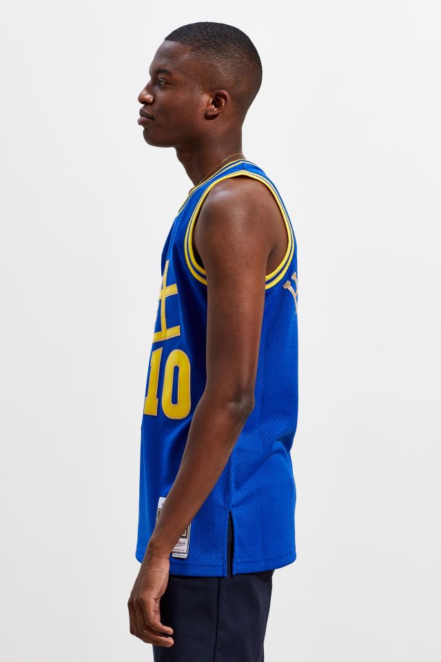 Mitchell & Ness Chinese New Year Golden State Warriors Tim Hardaway Basketball Jersey  #2
