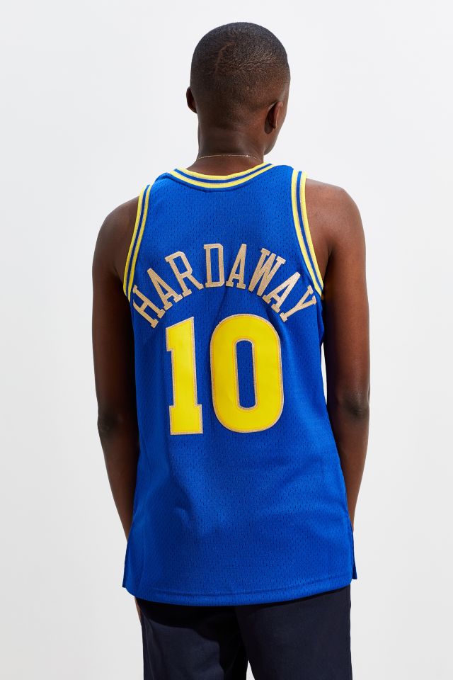 Mitchell & Ness Tim Hardaway Golden State Warriors Swingman Galaxy  Jersey Size-M