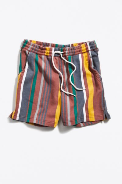 UO Lucien Striped Volley Short