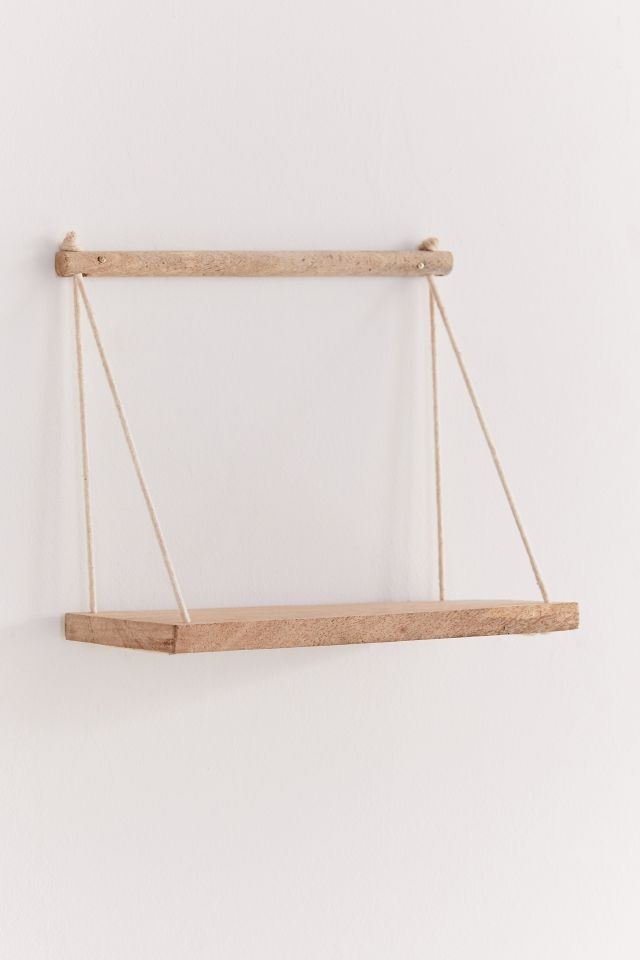 Asher Rope Hanging Wall Shelf #4