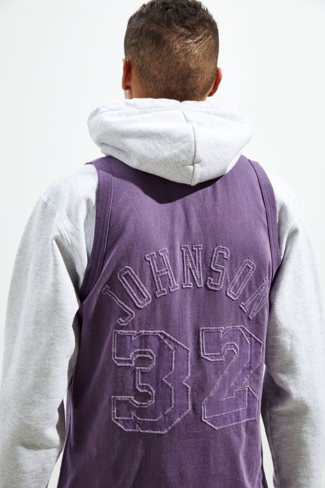 Men's Los Angeles Lakers Magic Johnson Mitchell & Ness Purple