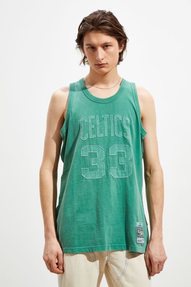 Mitchell & Ness Boston Celtics Larry Bird Washed Out Basketball Jersey #1