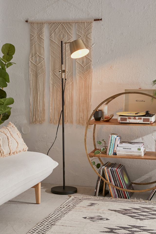 Sandet lukke Installation Irwin Industrial Floor Lamp | Urban Outfitters