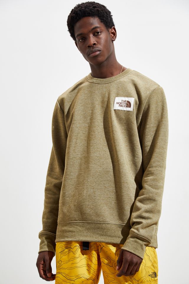 North face outlet heritage crew sweatshirt