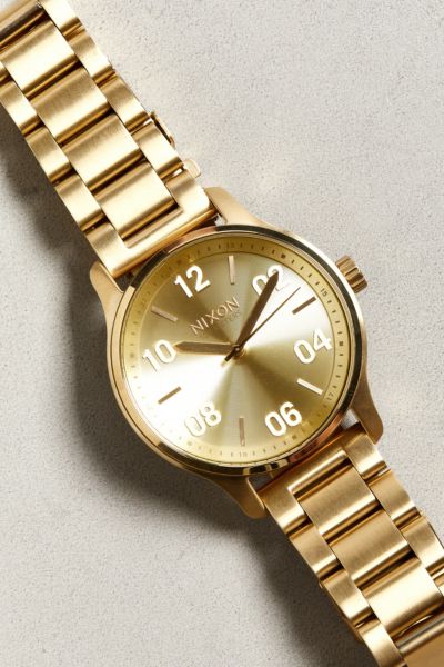 nixon patrol watch gold