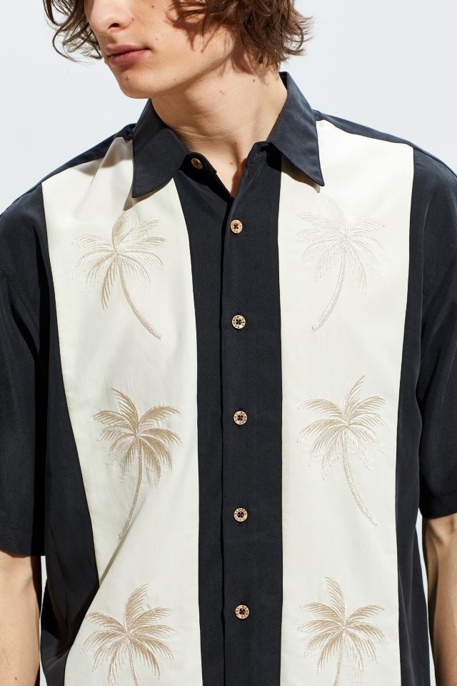 Chemise Boutonnée Manches Courtes Bamboo Cay Pacific Panel #1