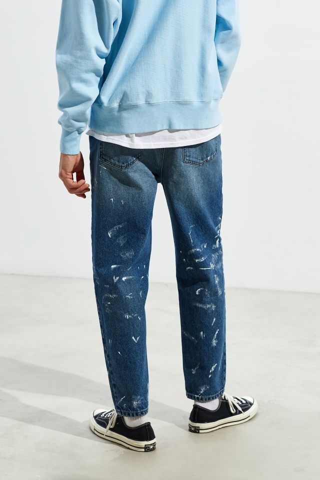 Jeans de coupe vintage indigo peint BDG  #3