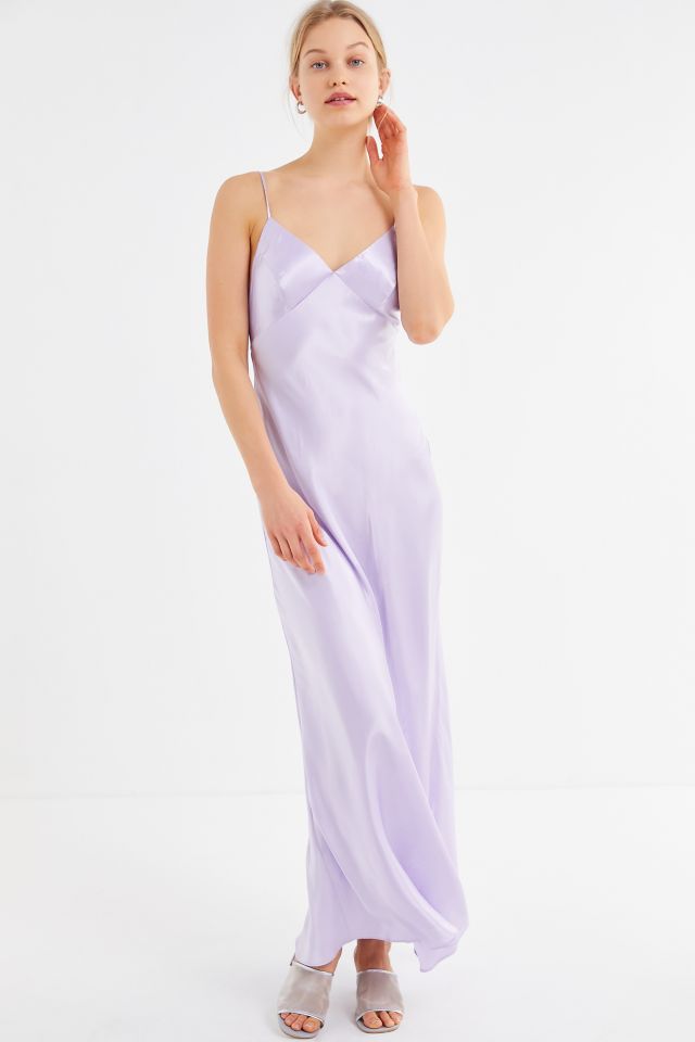 Dresses, Backless satin slip dress Urbanic