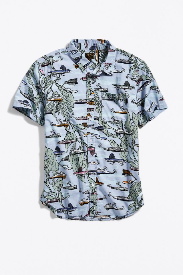 Dark Seas Stinson Short Sleeve Button-Down Shirt | Urban Outfitters