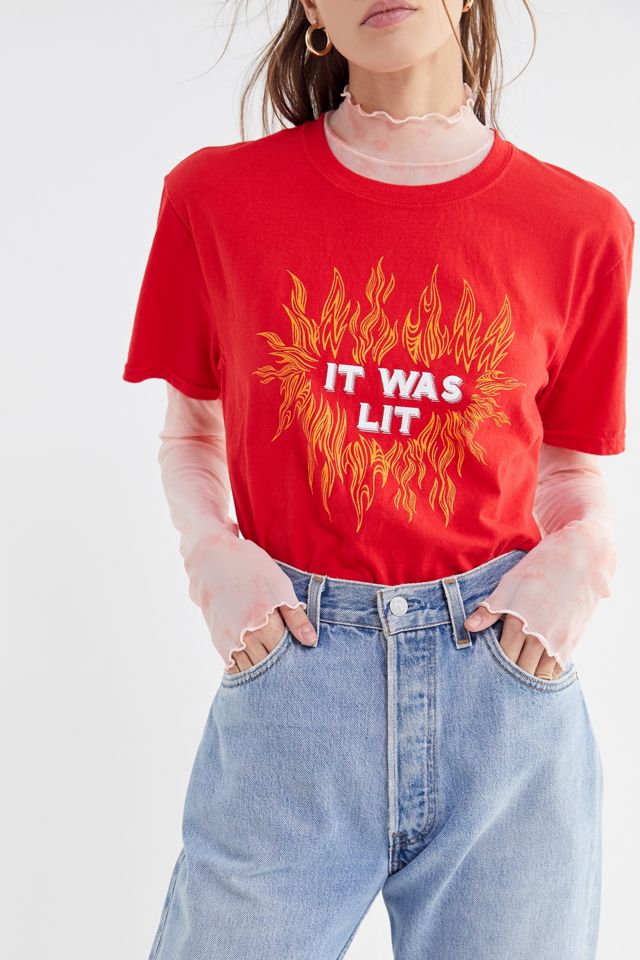 It Was Lit Tee | Urban Outfitters
