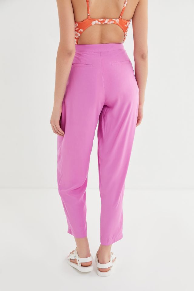 UO Dara Pleated High-Waisted Trouser Pant #2