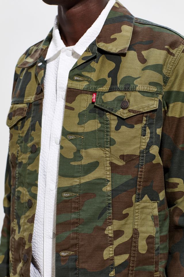 Levi's Phalarope Camo Trucker Jacket