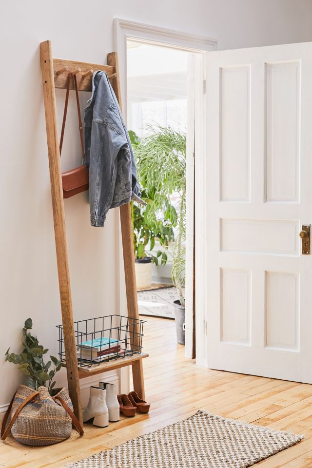 Devon Entryway Leaning Storage Rack