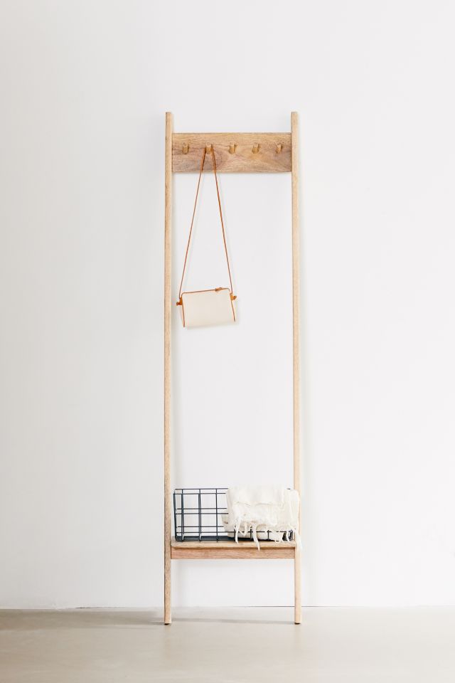 Devon Entryway Leaning Storage Rack #1