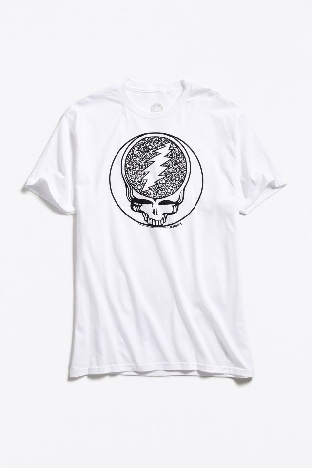 Urban Outfitters Grateful Dead X Keith Haring Tee in White for Men