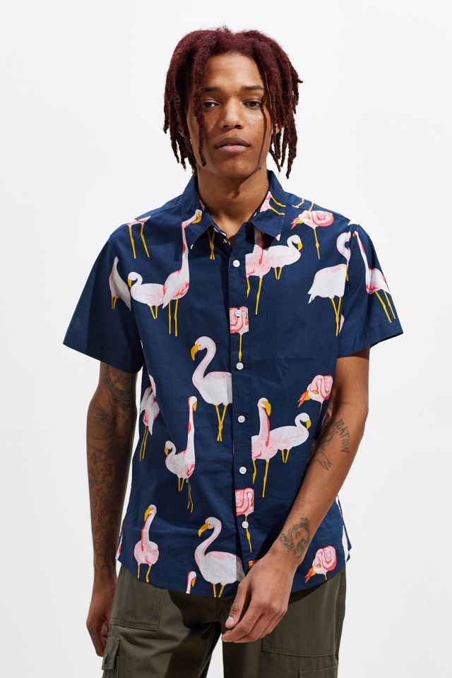 ambsn Mingo Short Sleeve Button-Down Shirt #2