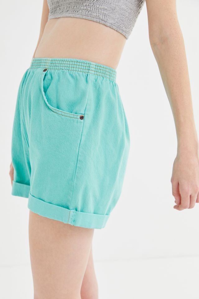 Urban Renewal Recycled Overdyed Pull-On Denim Short #1