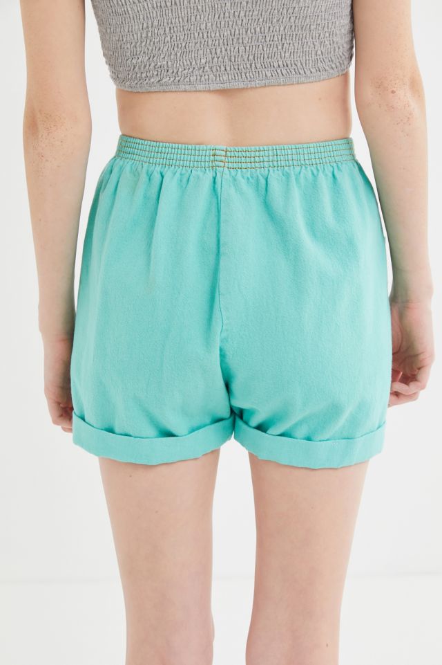 Urban Renewal Recycled Overdyed Pull-On Denim Short #3