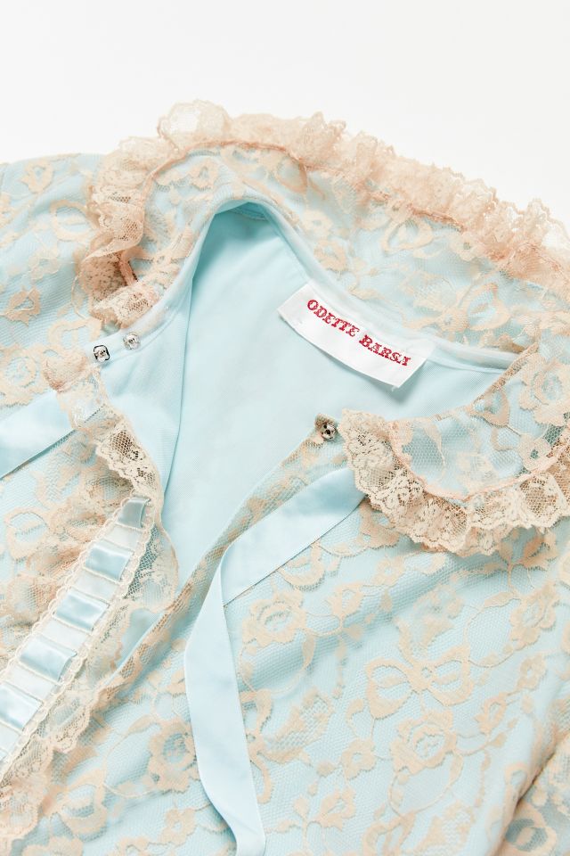 Vintage Lace Housecoat #1
