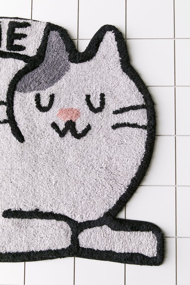 Feline Fine Bath Mat #2