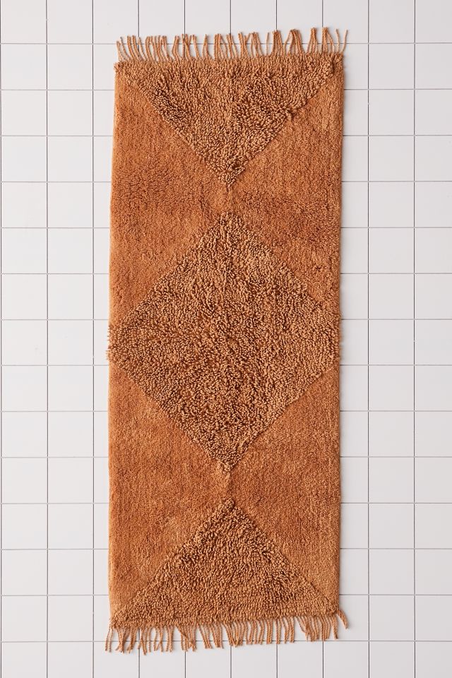 Looped Geo Runner Bath Mat #1