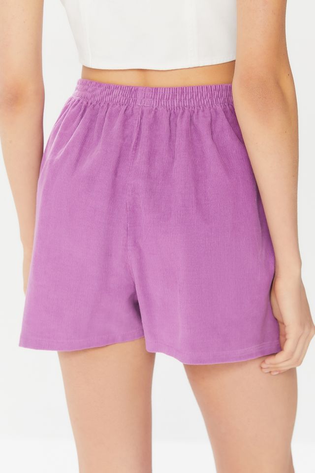Urban Renewal Recycled Corduroy Pull-On Short #1