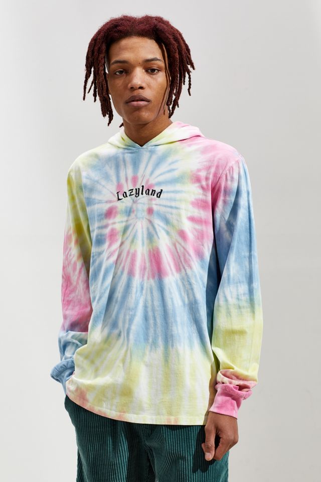 Lazy Oaf Lazyland Tie-Dye Hoodie Sweatshirt #1