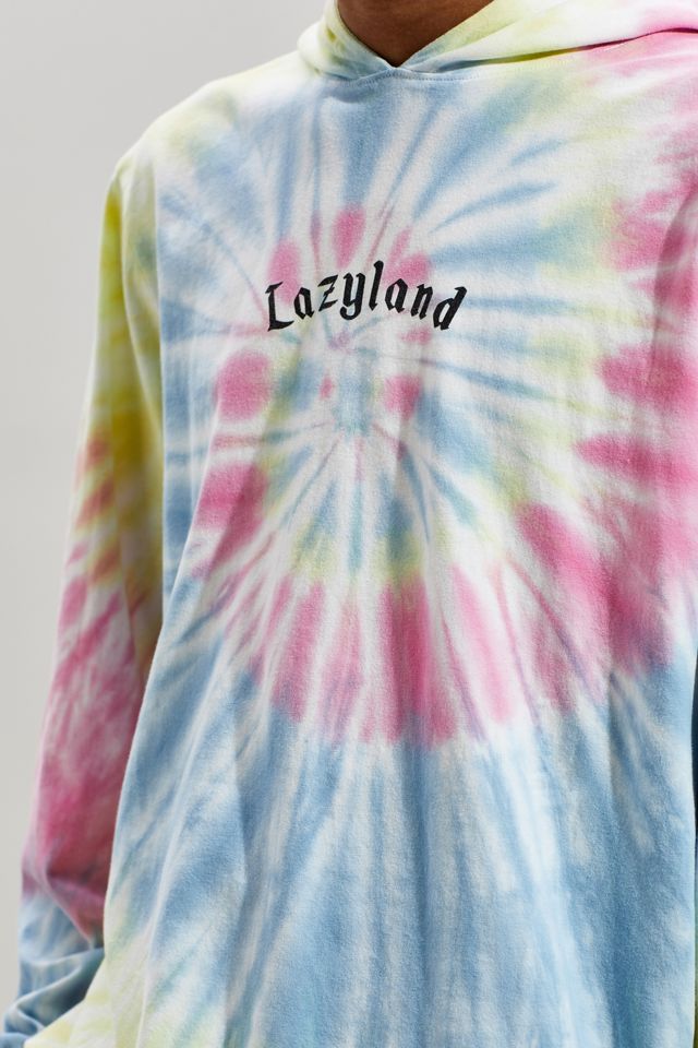 Lazy Oaf Lazyland Tie-Dye Hoodie Sweatshirt #3