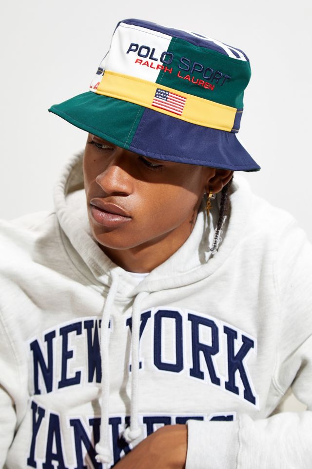 Polo Ralph Lauren Colorblock Bucket Hat | Urban Outfitters