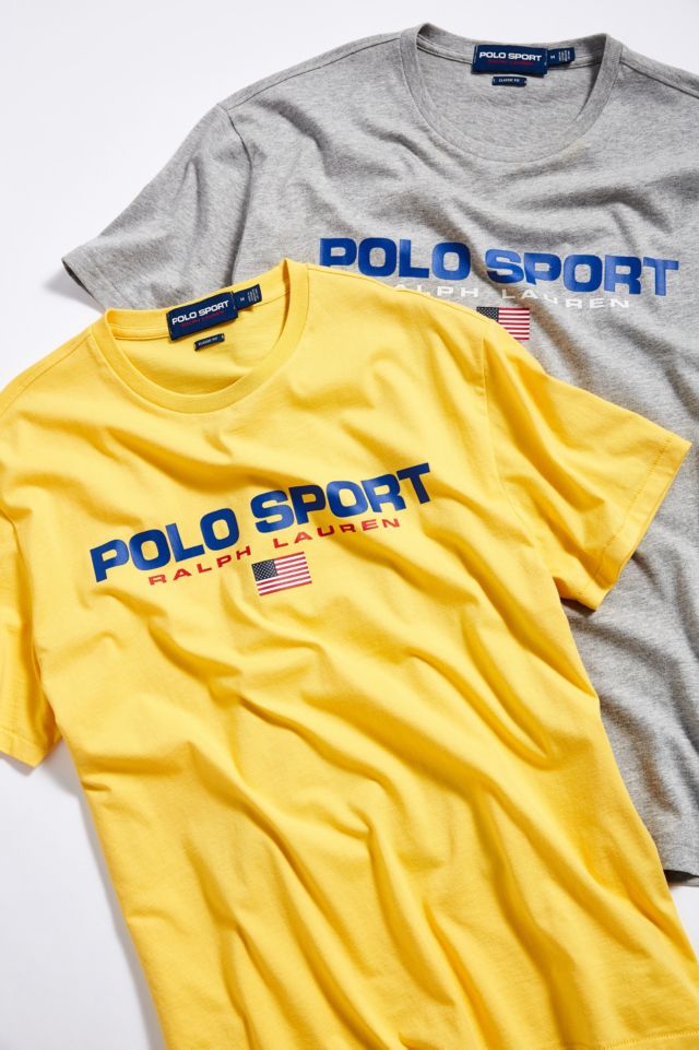 Polo Ralph Lauren Yellow Sport Tee #1