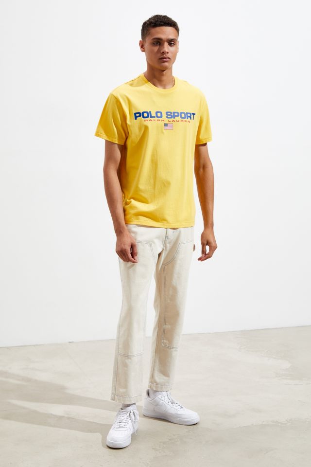 Polo Ralph Lauren Yellow Sport Tee #5
