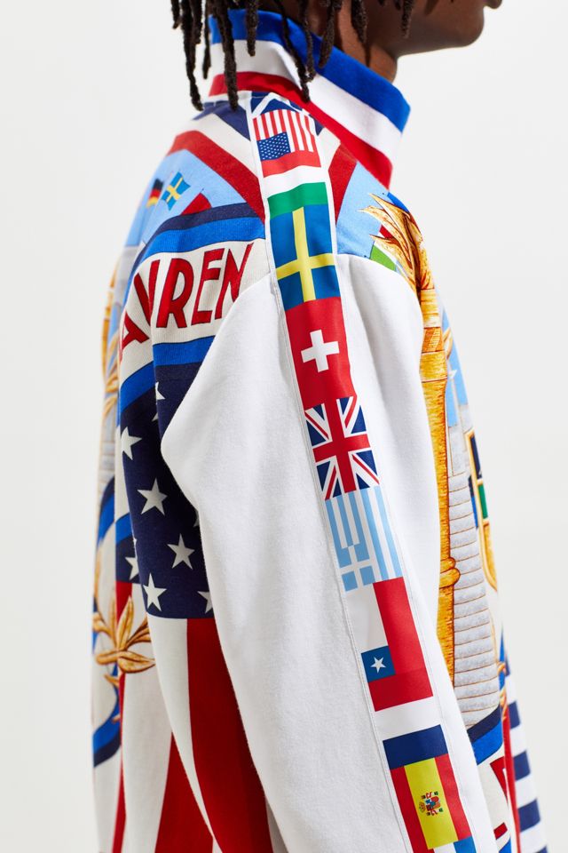 Polo Ralph Lauren Stadium Double Knit Track Jacket | Urban Outfitters