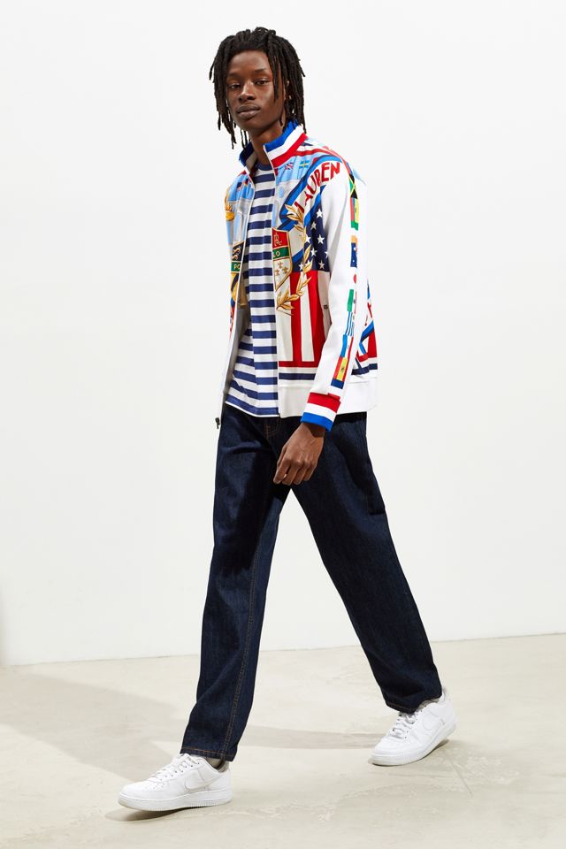 ジャケット・アウター Polo Ralph Lauren Stadium Track Jacket Polo Ralph Lauren Stadium Double Knit Track Jacket | Urban Outfitters