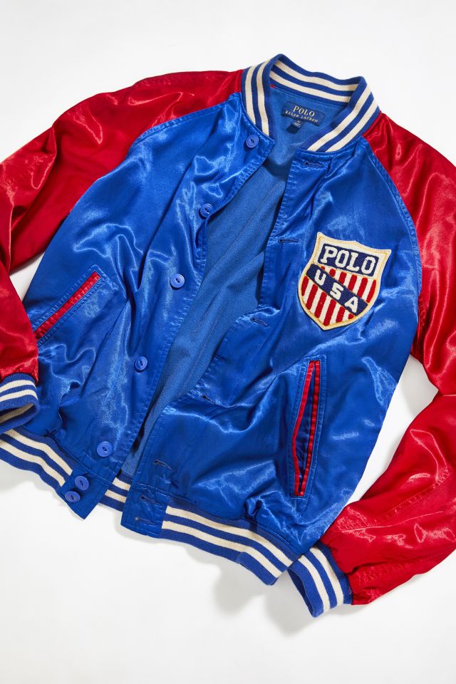 Polo Ralph Lauren Vintage Varsity Jacket | Urban Outfitters