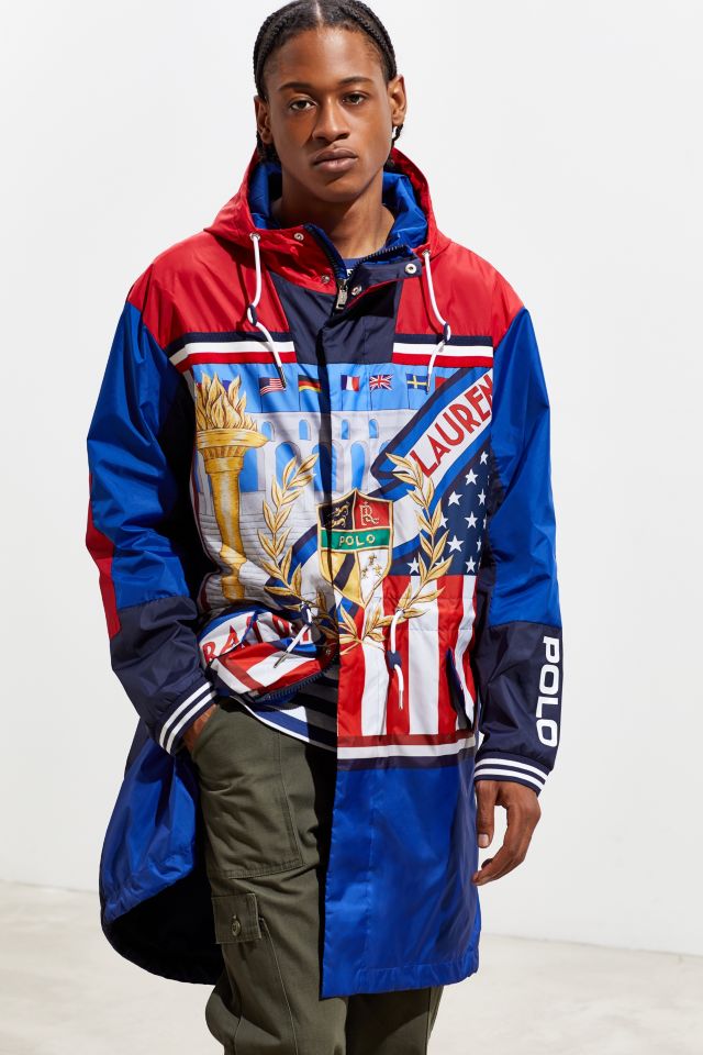 Polo Ralph Lauren Crest Taffeta Marsh Jacket | Urban Outfitters