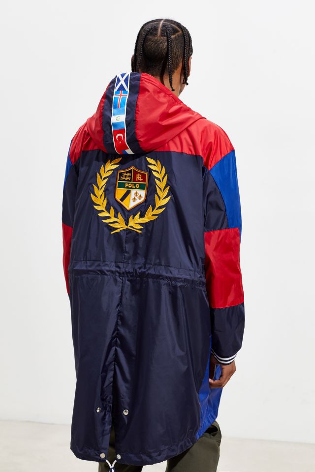 Polo crest sale windbreaker